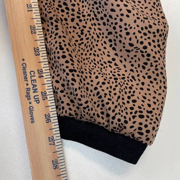 Ellison Leopard Print Joggers Size Large Lightweight - Picture 11 of 11